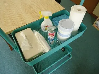 感染症対策もしっかり実施しています